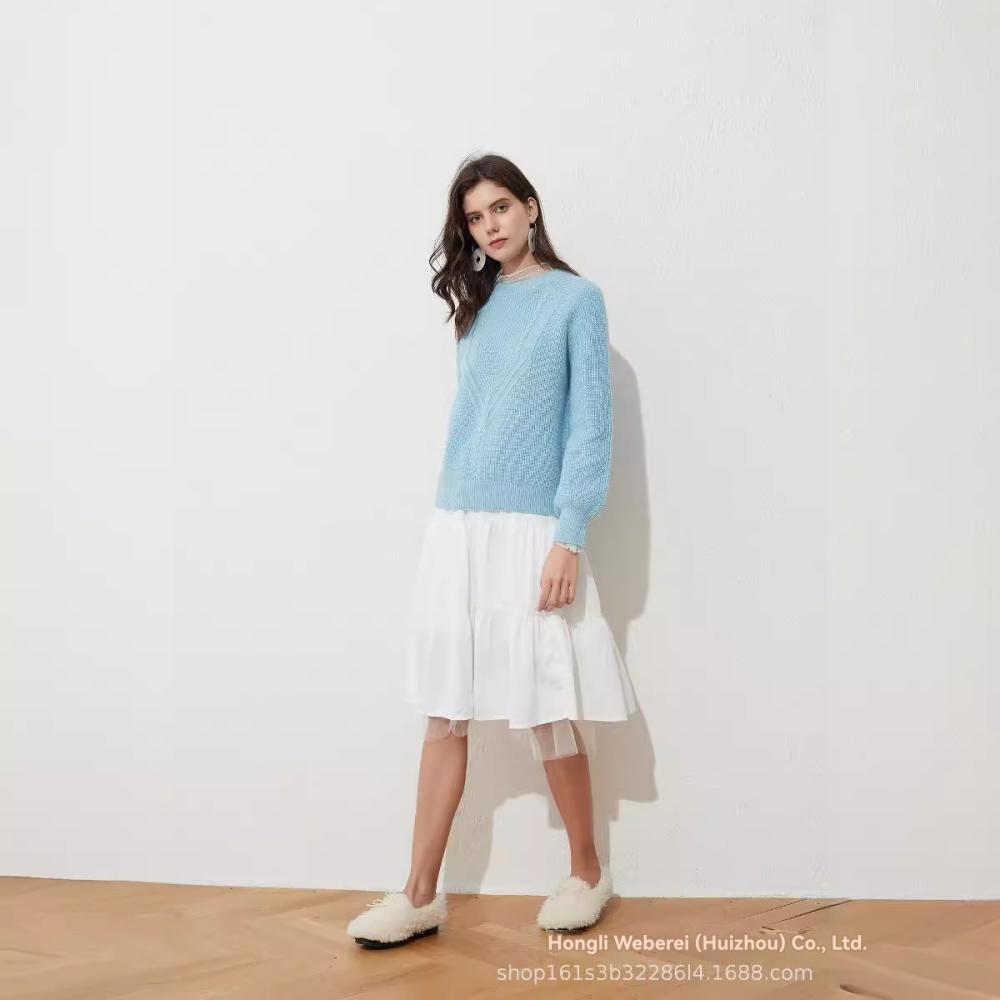 Pullover & Strickmode |  Damen Pullover Mit Nachhaltig Recycelter Baumwolle Bekleidung Damen