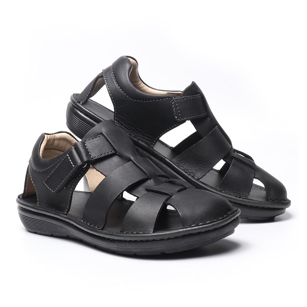 Sandalen & Pantoletten |  Herren Sandale Aus Gefettetem, Schattiertem Rindleder Herren Herren